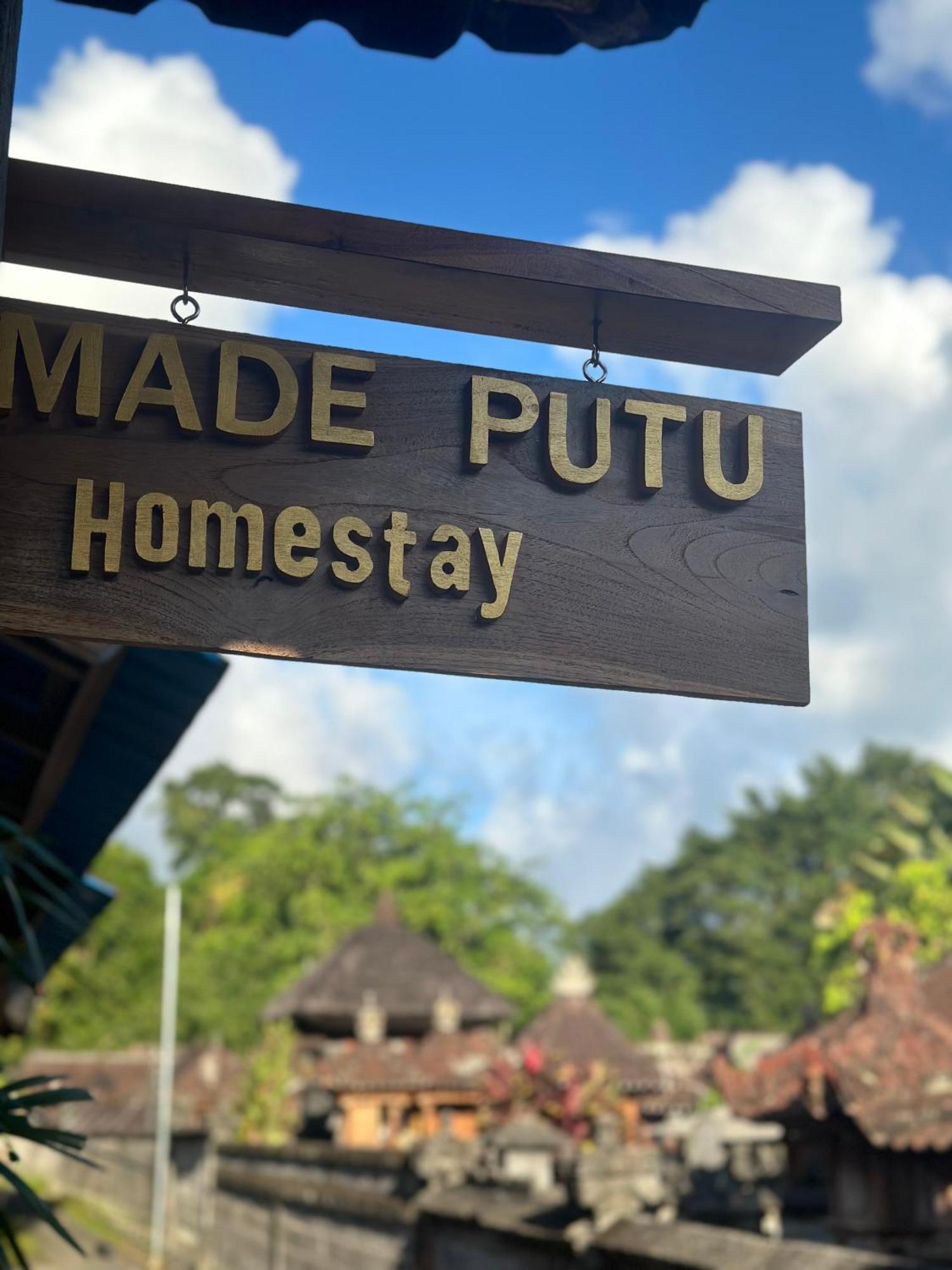 Made Putu Homestay Sidemen  Exterior foto